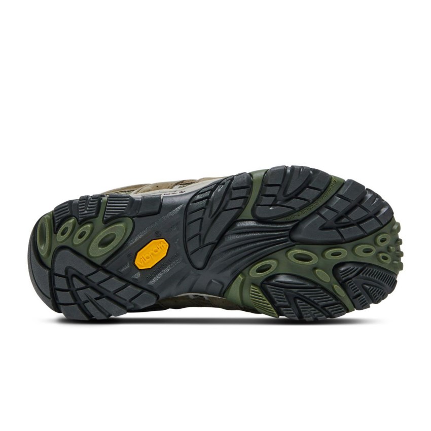 Chaussures Randonnée Merrell Moab 2 Ventilator Vert Olive Femme | V.Q.OZID